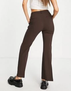 Urban Revivo Flared Trousers In Brown For Women -Urban Revivo Sales unnamed file 802