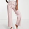 Urban Revivo Wide Leg Jeans In Light Pink For Women 1 Urban Revivo Wide Leg Jeans In Light Pink For Women -Urban Revivo Sales unnamed file 859