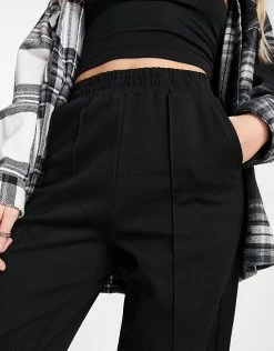 Urban Revivo Wide Leg Trouser In Black For Women -Urban Revivo Sales unnamed file 886