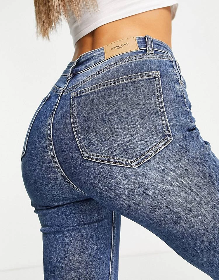 Urban Revivo Skinny Jeans In Blue For Women 4 Urban Revivo Skinny Jeans In Blue For Women - Image 2