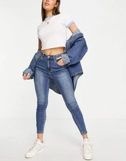 Urban Revivo Skinny Jeans In Blue For Women 9 Urban Revivo Skinny Jeans In Blue For Women -Urban Revivo Sales unnamed file 921