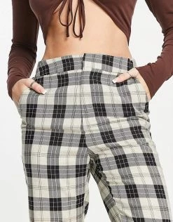 Urban Revivo Trousers In Grey Check For Women 9 Urban Revivo Trousers In Grey Check For Women -Urban Revivo Sales unnamed file 936