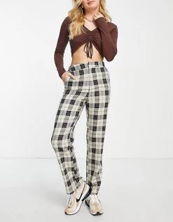 Urban Revivo Trousers In Grey Check For Women 10 Urban Revivo Trousers In Grey Check For Women -Urban Revivo Sales unnamed file 937
