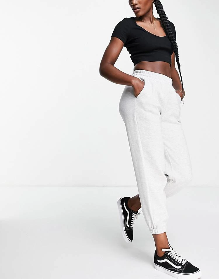 Urban Revivo Jogger In Grey For Women Medium Grey 6 Urban Revivo Jogger In Grey For Women Medium Grey - Image 4